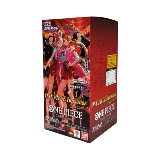 One Piece TCG EB-03 Heroines Extra Booster Box (24 Packs, JP)