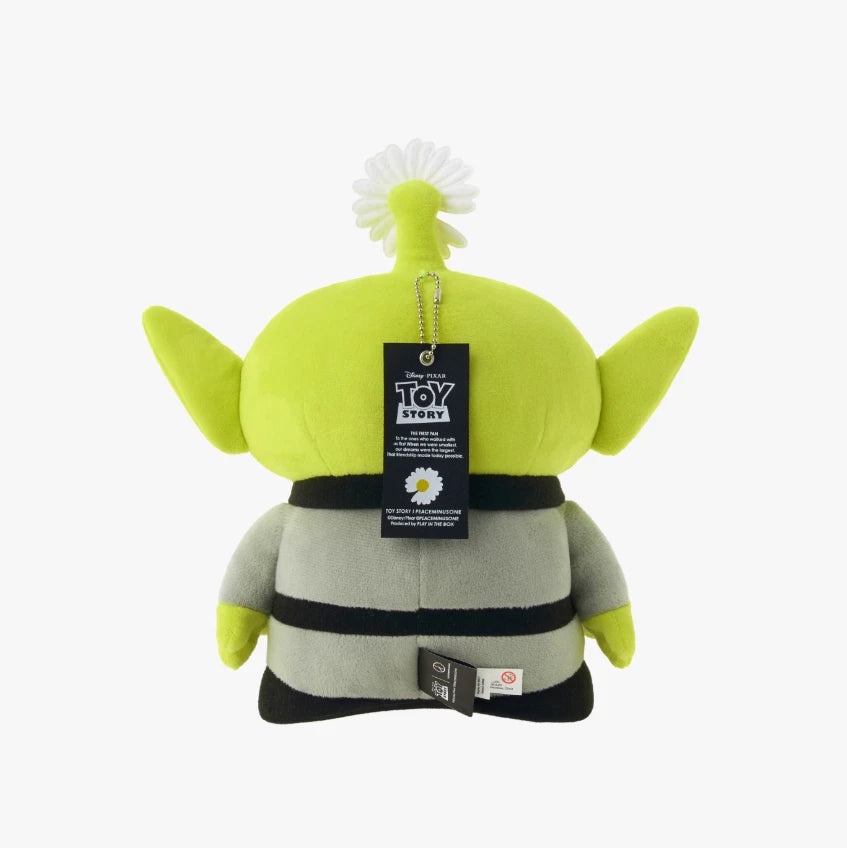 G-DRAGON PEACEMINUSONE x TOY STORY STANDING PLUSH DOLL _ ALIEN GD
